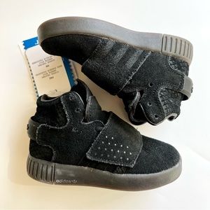 NWT Adidas Toddler Suede Tubular Invader Sneakers